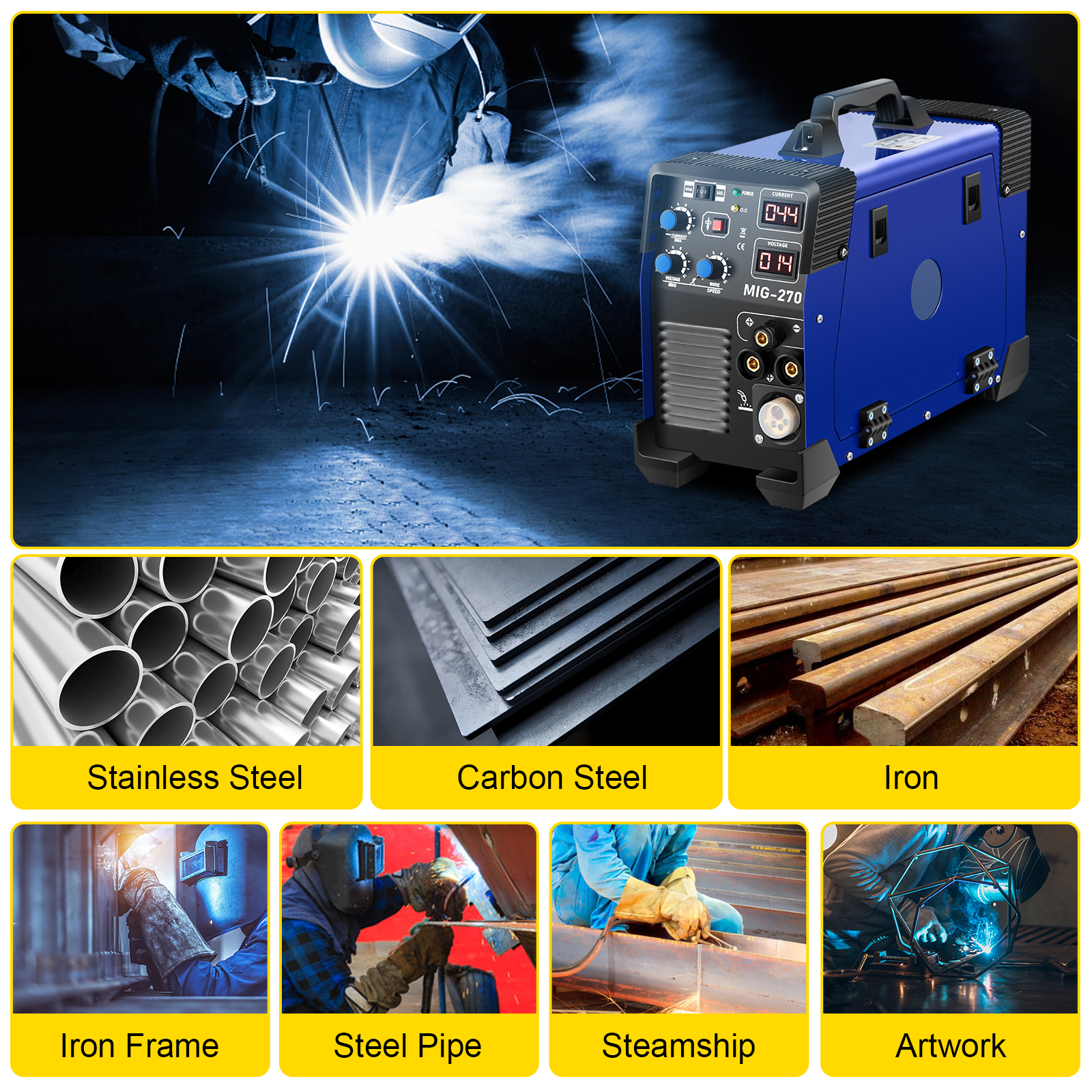 VEVOR Soudeuse Inverseur Poste A Souder Machine A Souder 5,6 KVA 3 En 1 MIG-270 15 VEVOR Soudeuse Inverseur Poste A Souder Machine A Souder 5,6 KVA 3 En 1 MIG-270 -Pas Cher Pro Bricoleur Magasin AAHKMJXYDAFdJAOAIMEbOAchsNwF47gfWWMct1uaXzXJCVIqjjVJLqw cq39v7nX9UbzaxU PVsDYJg4JgtQsrCGNiILJUtGqHEmC4yP4t0coE67Qv7y24iptgaIt7ap MNv2T1eJCacKRWXSv9Qc18h