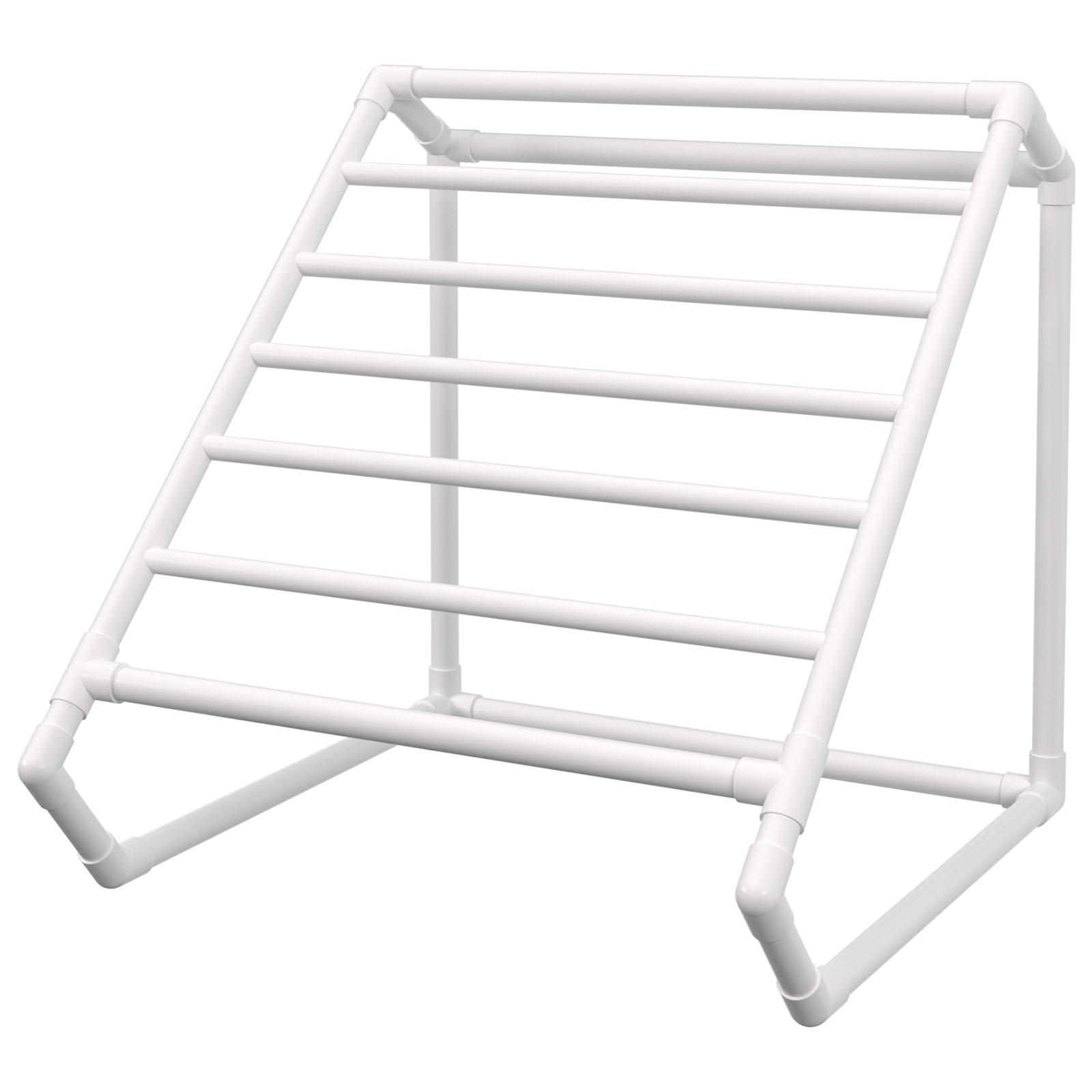 VEVOR Outdoor Towel Rack Pool Towel Rack 5/7/8 Bars Multiple Shapes Freestanding