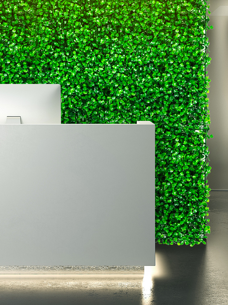 VEVOR Artificial Boxwood Panel 8pcs Boxwood Hedge Wall Panels Artificial Grass Backdrop Wall 24X16 4cm Green Grass Wall, Fake Hedge for Decor Privacy Fence Indoor Outdoor Garden Backyard