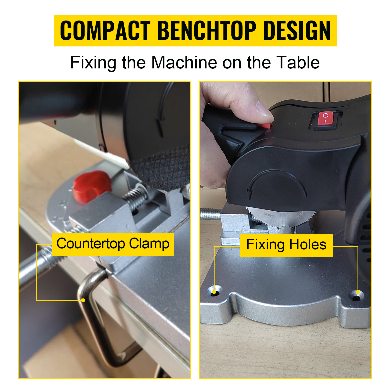 Benchtop store chop saw