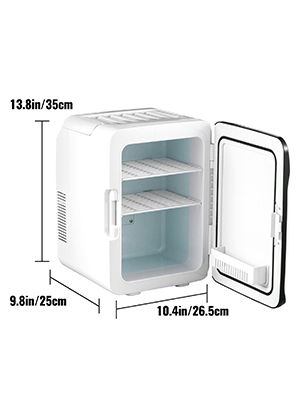 VEVOR Mini Kühlschrank, 10 L Minibar Kühlschrank, Mini