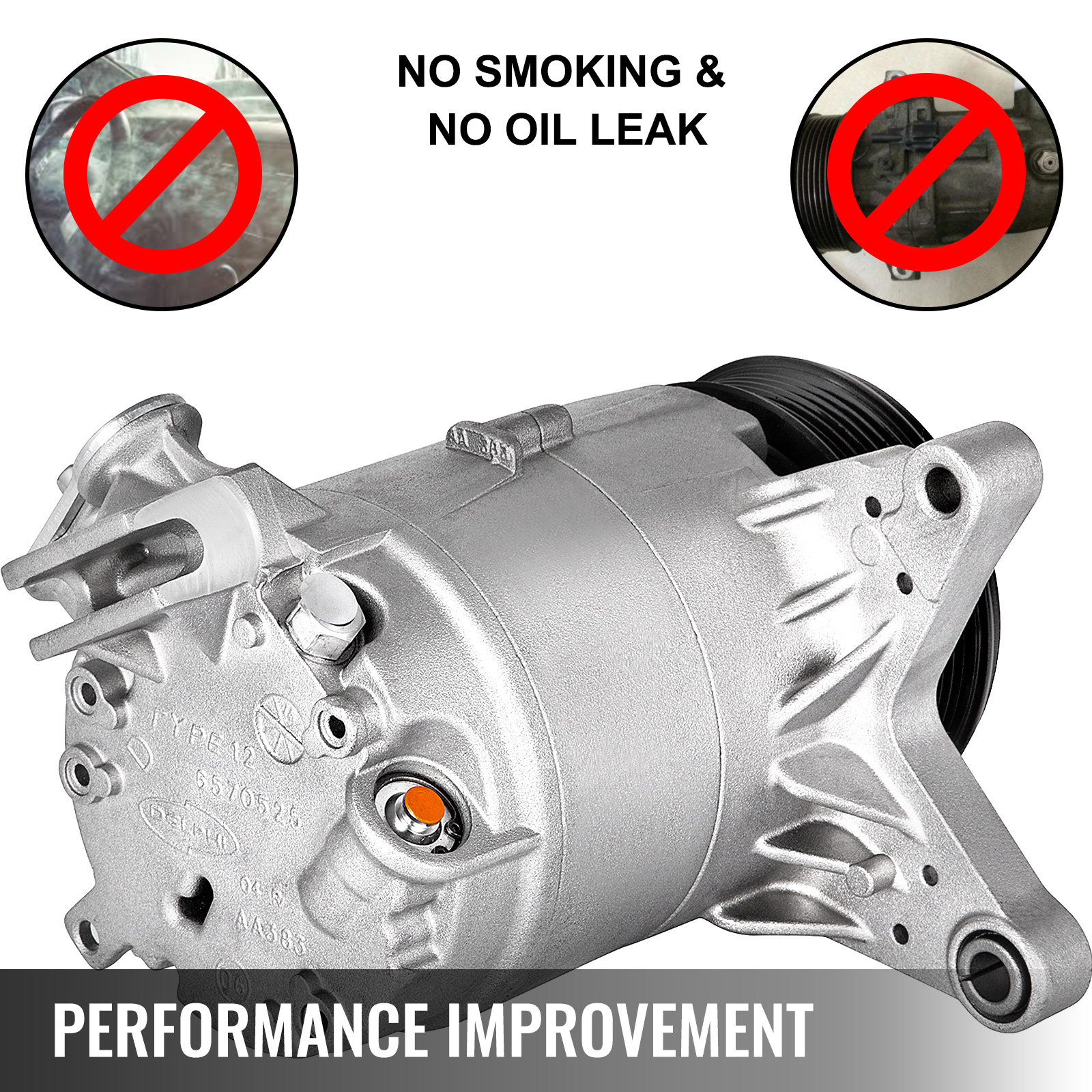 A/C Compressor Fit For 2006-2011 Chevrolet Impala / Monte Carlo ...