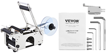 Полуавтоматическая этикетировочная машина для бутылок ВЕВОР МТ-50.