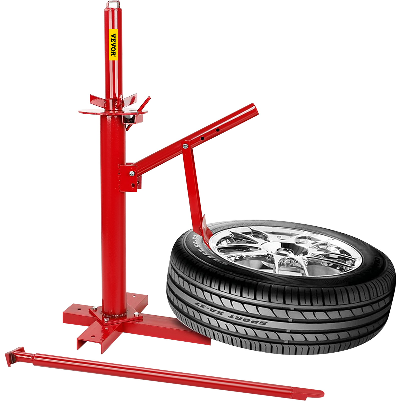 VEVOR Changeur de pneus manuel, outil de montage portable pour pneus de 8  à 16, compatible