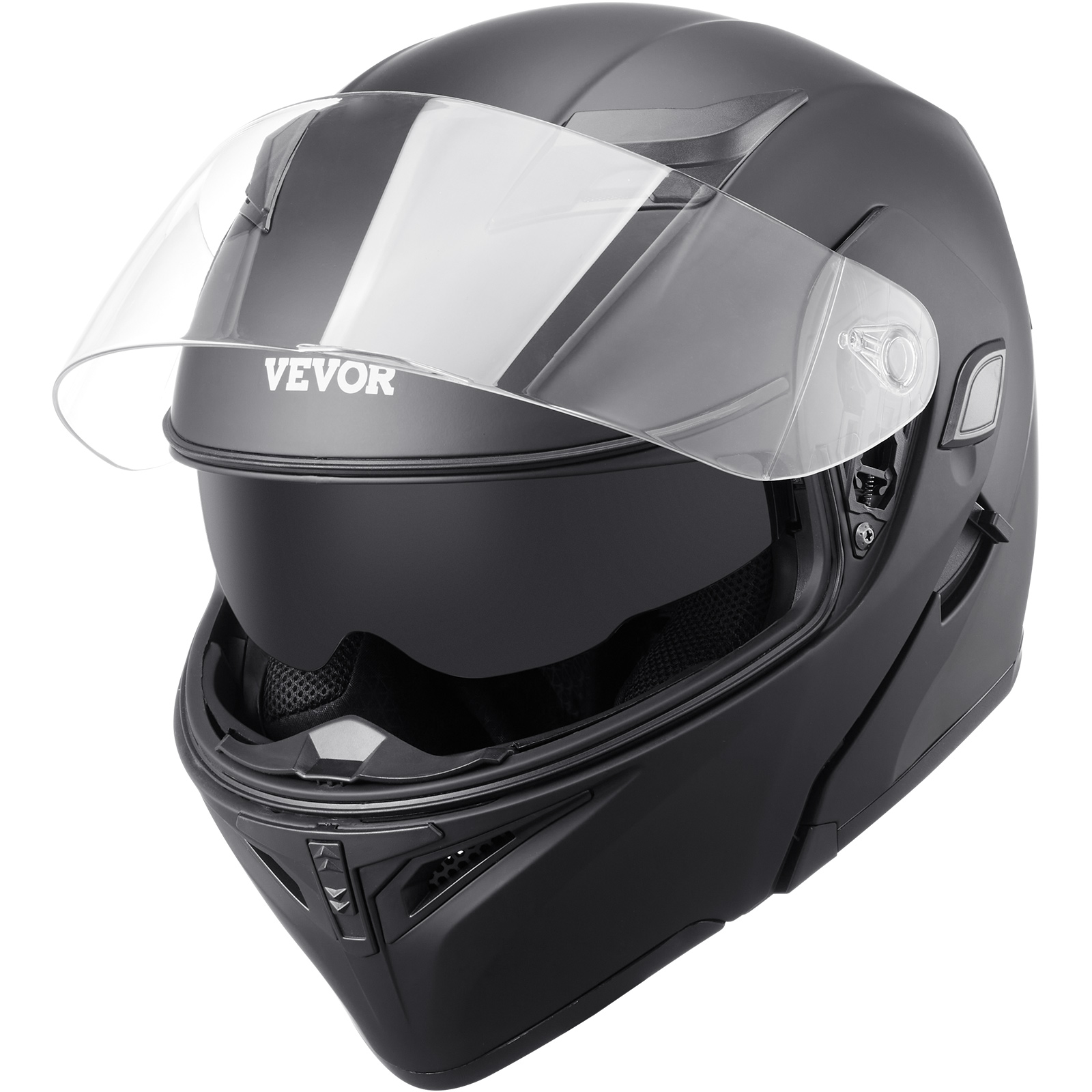 VEVOR Motorcycle Full Face Modular 3/4 Helmets for Mini-bike Scooter DOT Unisex - Picture 51 of 110