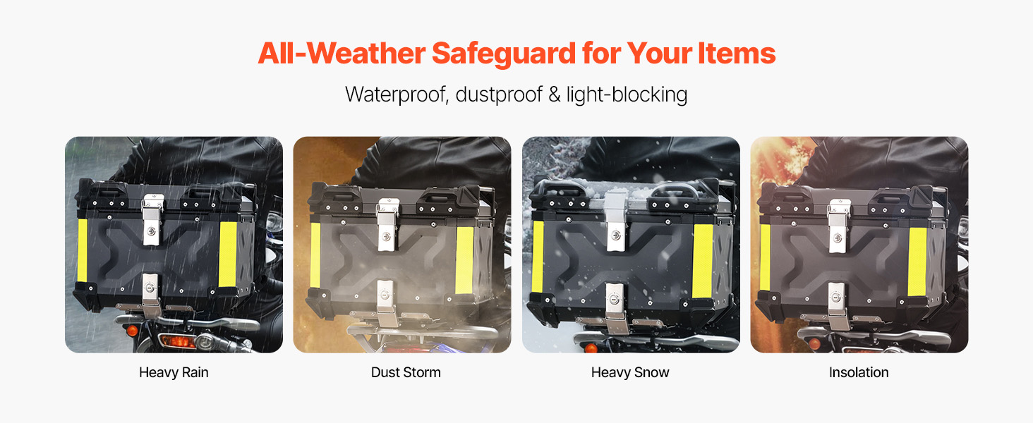 Motorcycle Top Case A100 2.3w