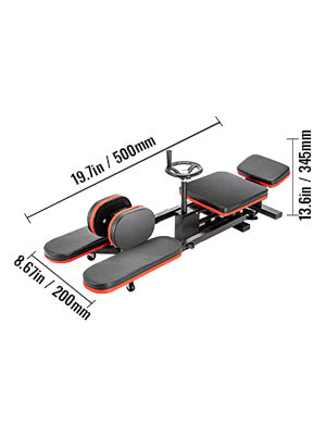 Leg Stretcher Machine,330LBS Heavy Duty Leg Stretching Training Machine for  Improving Leg Flexibility, Steel Frame Split Machine Gym Fitness Equipment