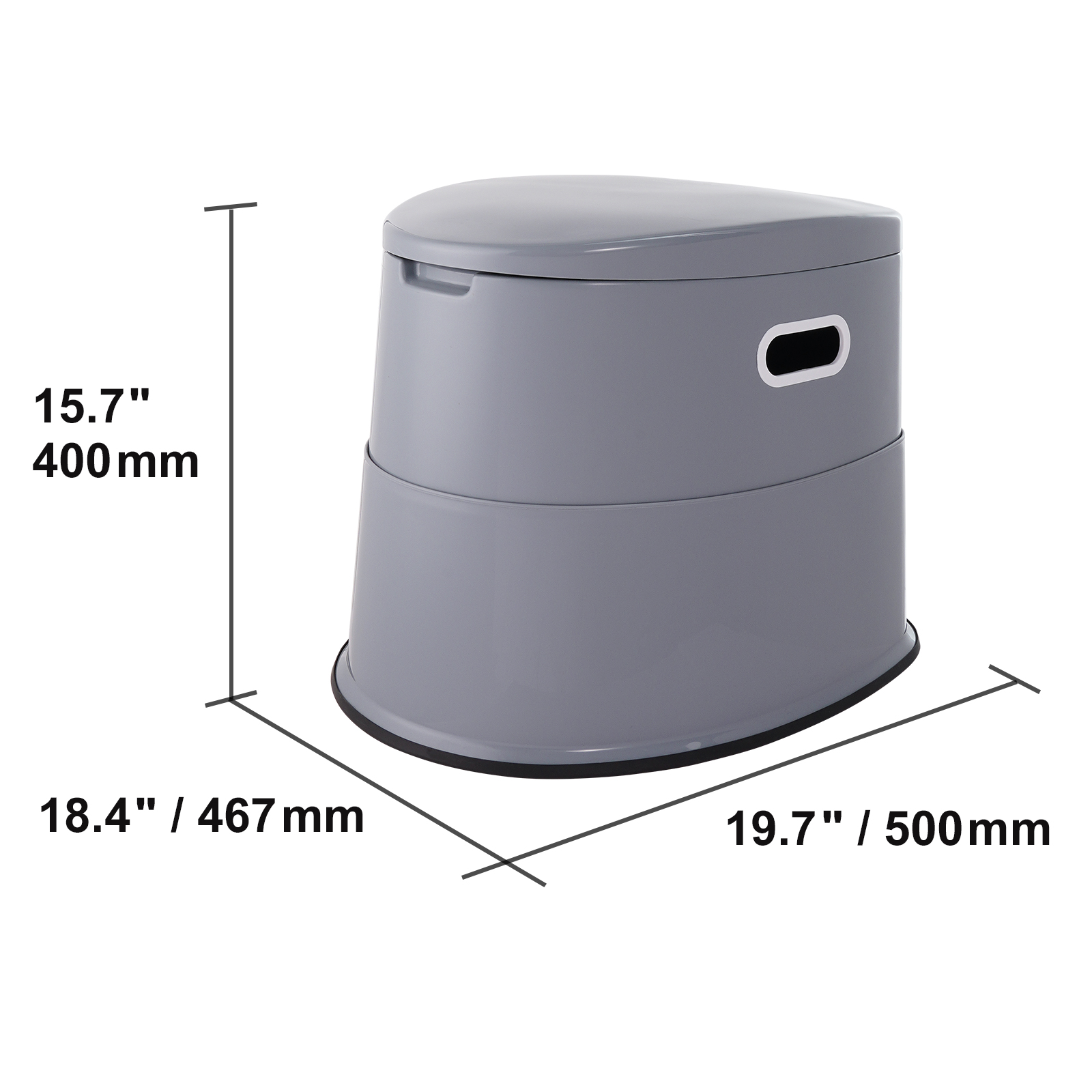 DMTIVMG Toilette Portatile WC Portatile Gabinetto Portatile Adulti