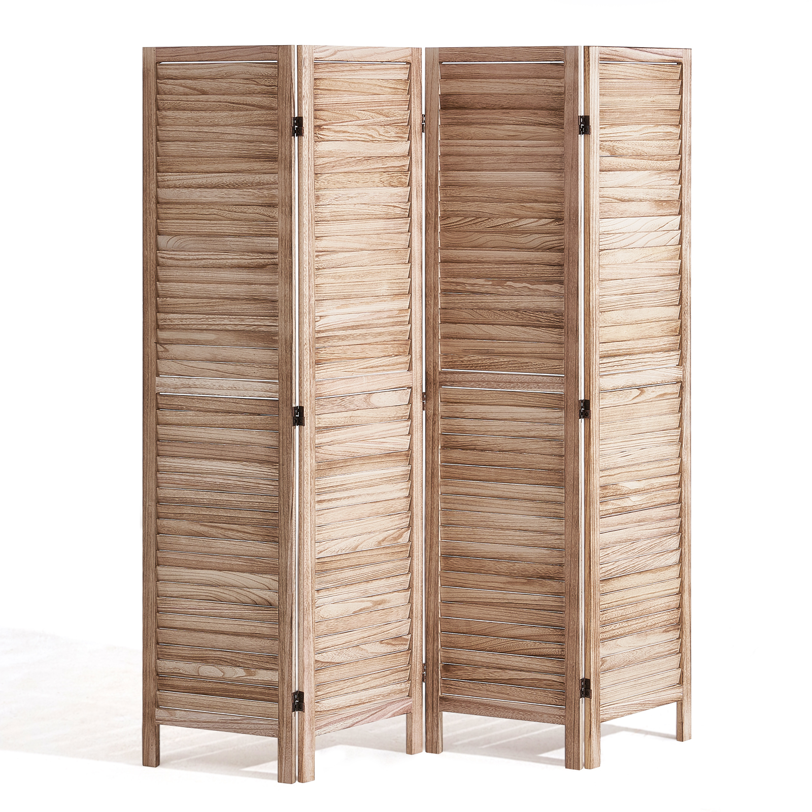 Wood Room Divider Wooden Screen 4/6/8 Panel for Room Separation Home Office - Picture 63 of 110