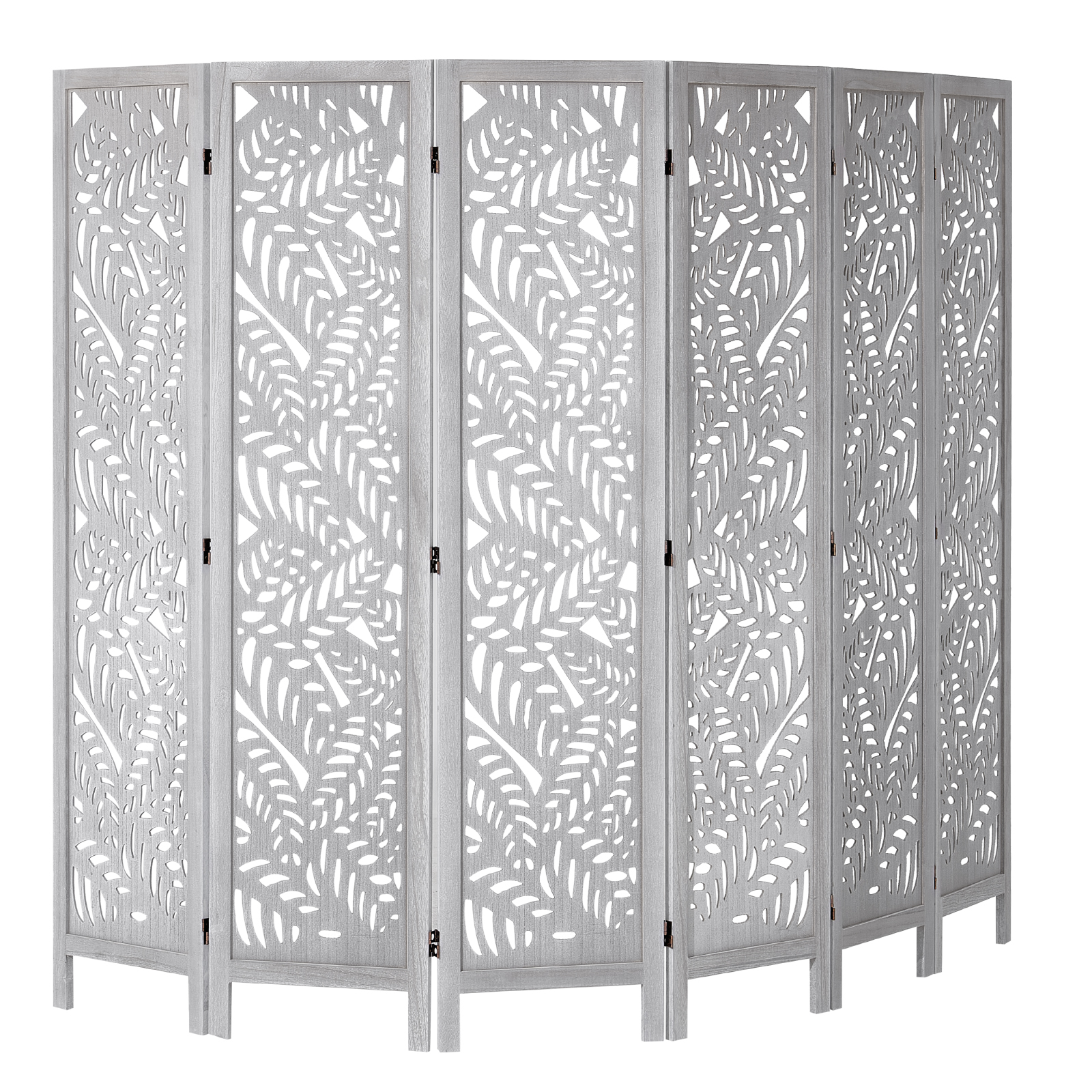 Wood Room Divider Wooden Screen 4/6/8 Panel for Room Separation Home Office - Picture 14 of 110