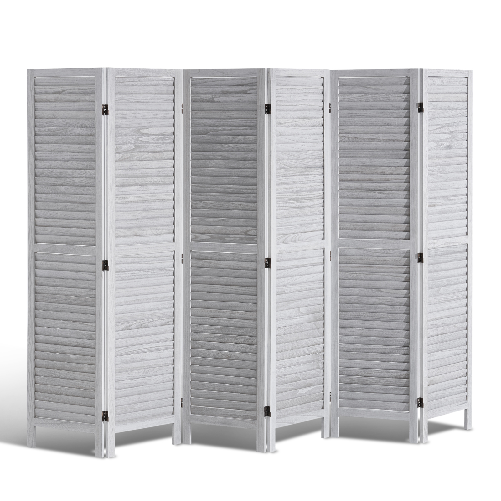Wood Room Divider Wooden Screen 4/6/8 Panel for Room Separation Home Office - Picture 15 of 110