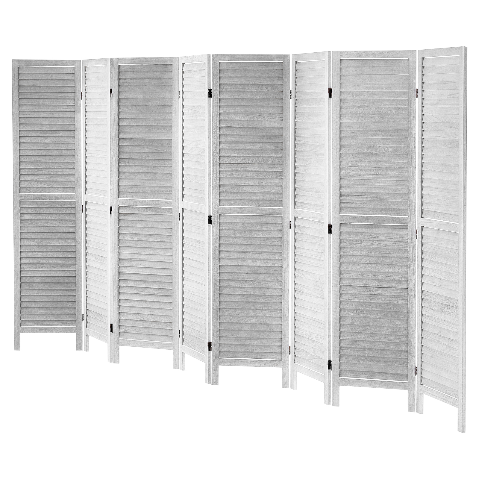 Wood Room Divider Wooden Screen 4/6/8 Panel for Room Separation Home Office - Picture 49 of 110