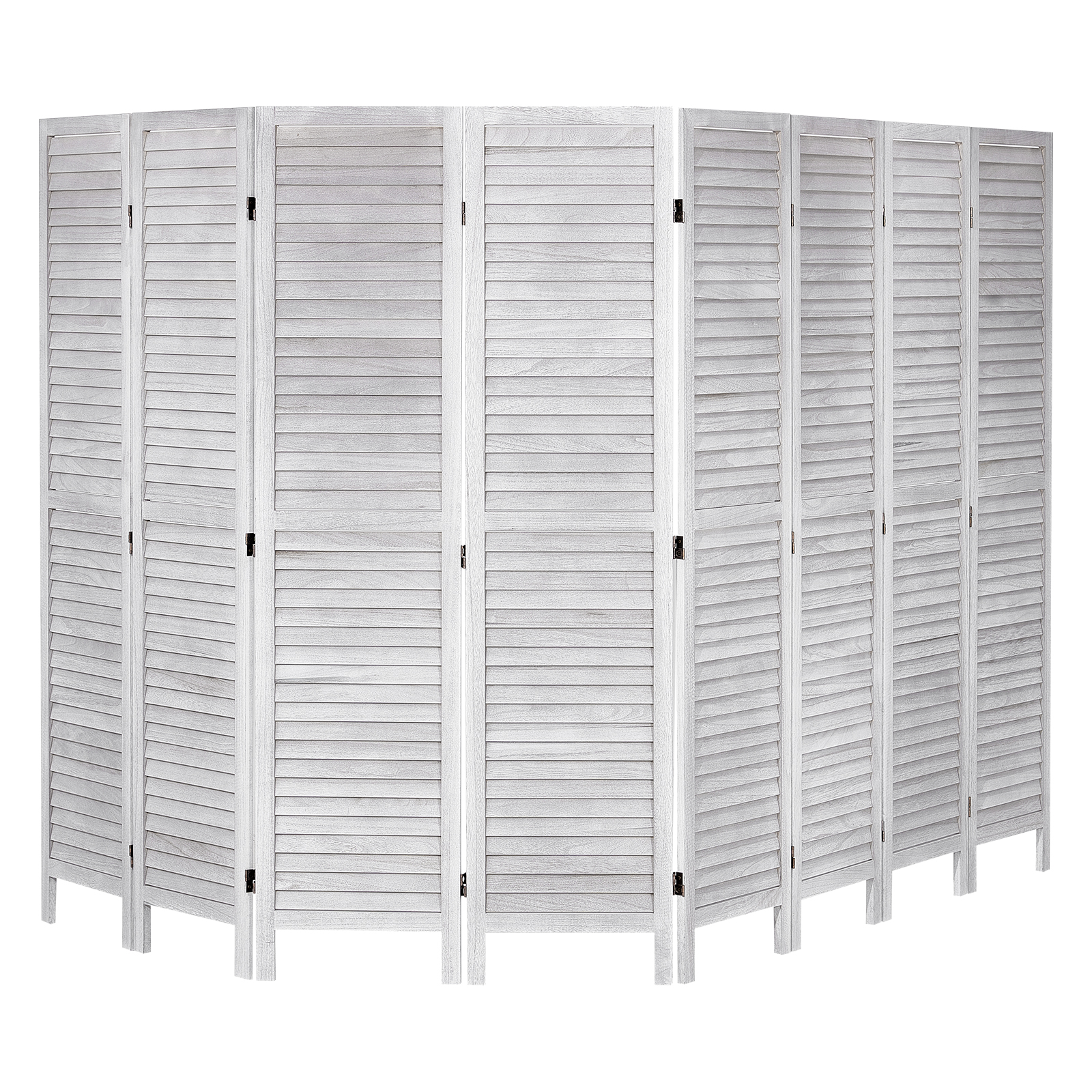 Wood Room Divider Wooden Screen 4/6/8 Panel for Room Separation Home Office - Picture 50 of 110