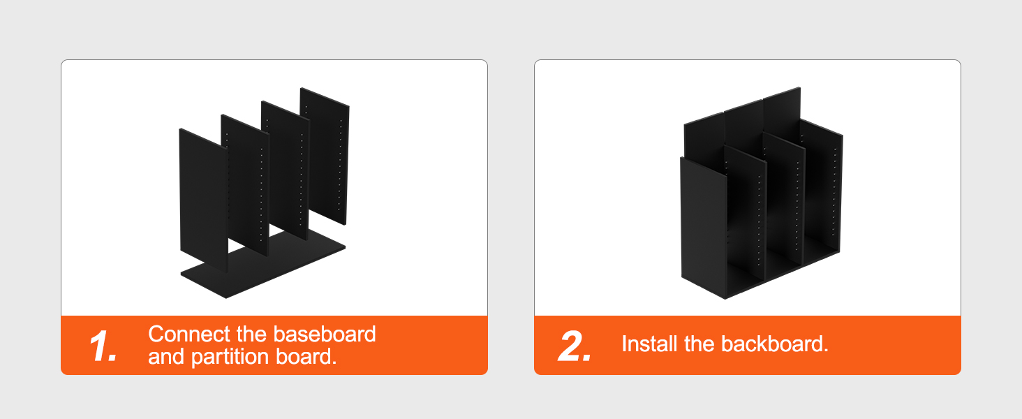 VEVOR Wood Literature Organizer, 24 Compartments, File Sorter with