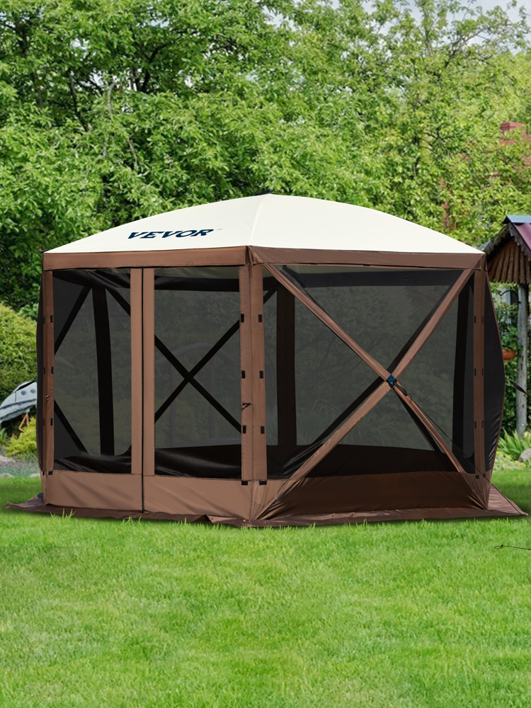 6 sided canopy shelter,12ft x 12ft,pop-up