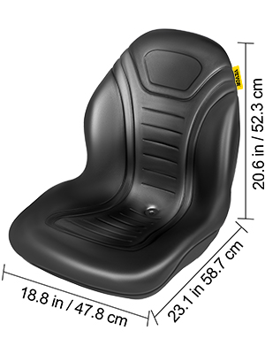 tractor seat replacement,vinyl,drain hole