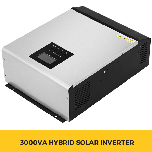 LVYUAN All-in-one Solar Hybrid Charger Inverter Built in 3000W 24V Pure  Sine Wave Power Inverter and 60A MPPT Solar Controller for Off-Grid System