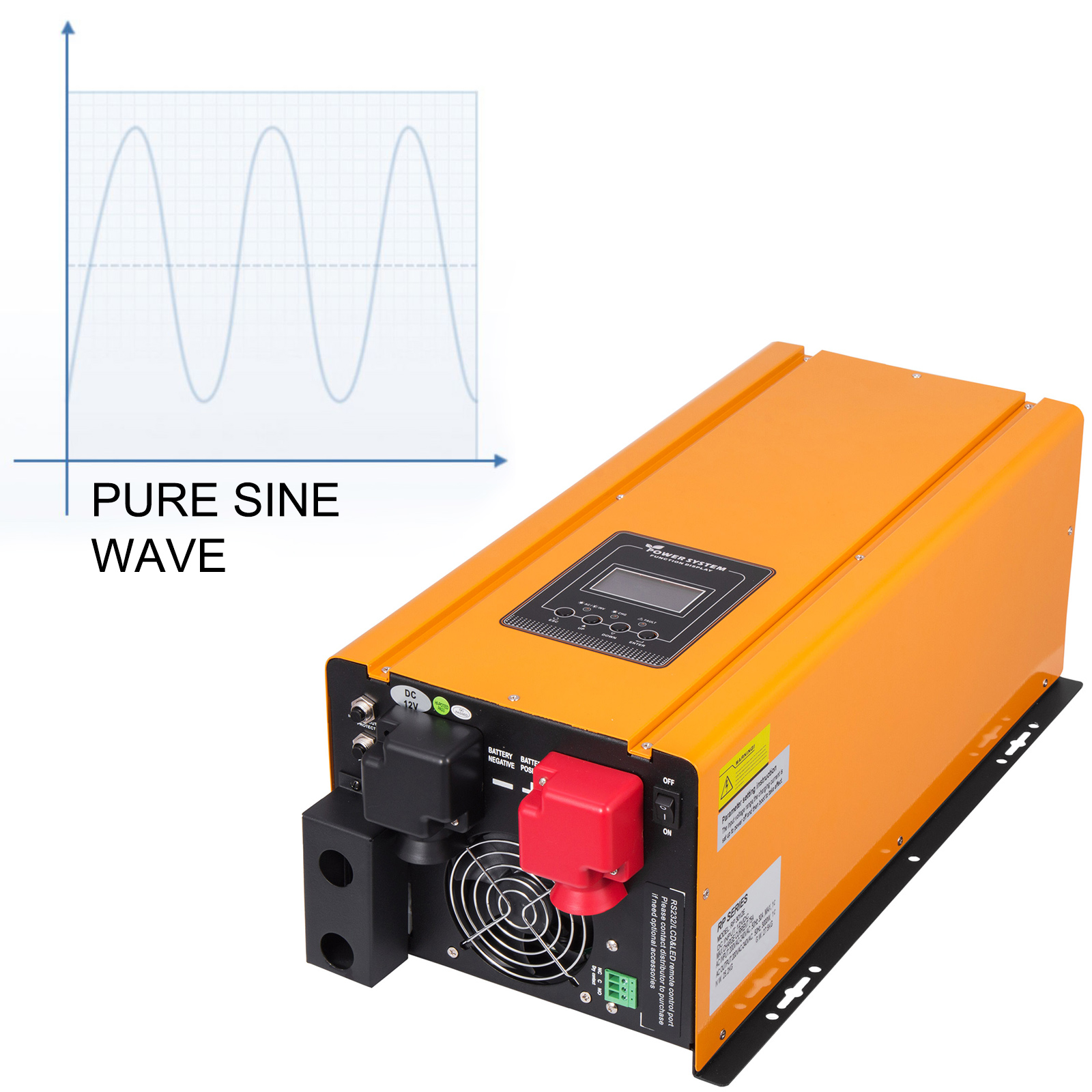 Source lvyuan 3000W Peak Pure Sine Wave Power Inverter 12 Volt Inverter  Charger Pure Sine wave Inverter With EU Plug on m.