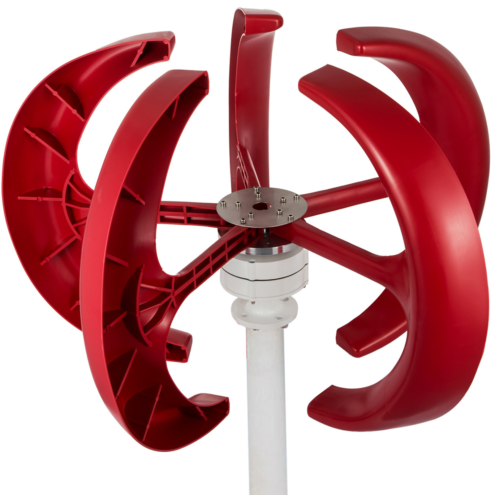 Lantern Wind Turbine, 12V/100W Vertical Turbine Generator, 35 Wind Wheel  Diameter Vertical Axis Wind Turbine