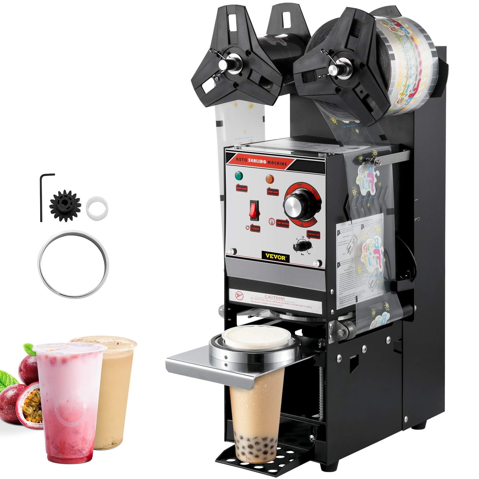 Full Automatic Bubble Tea Machine Cup Sealer Sealing Machine For 9