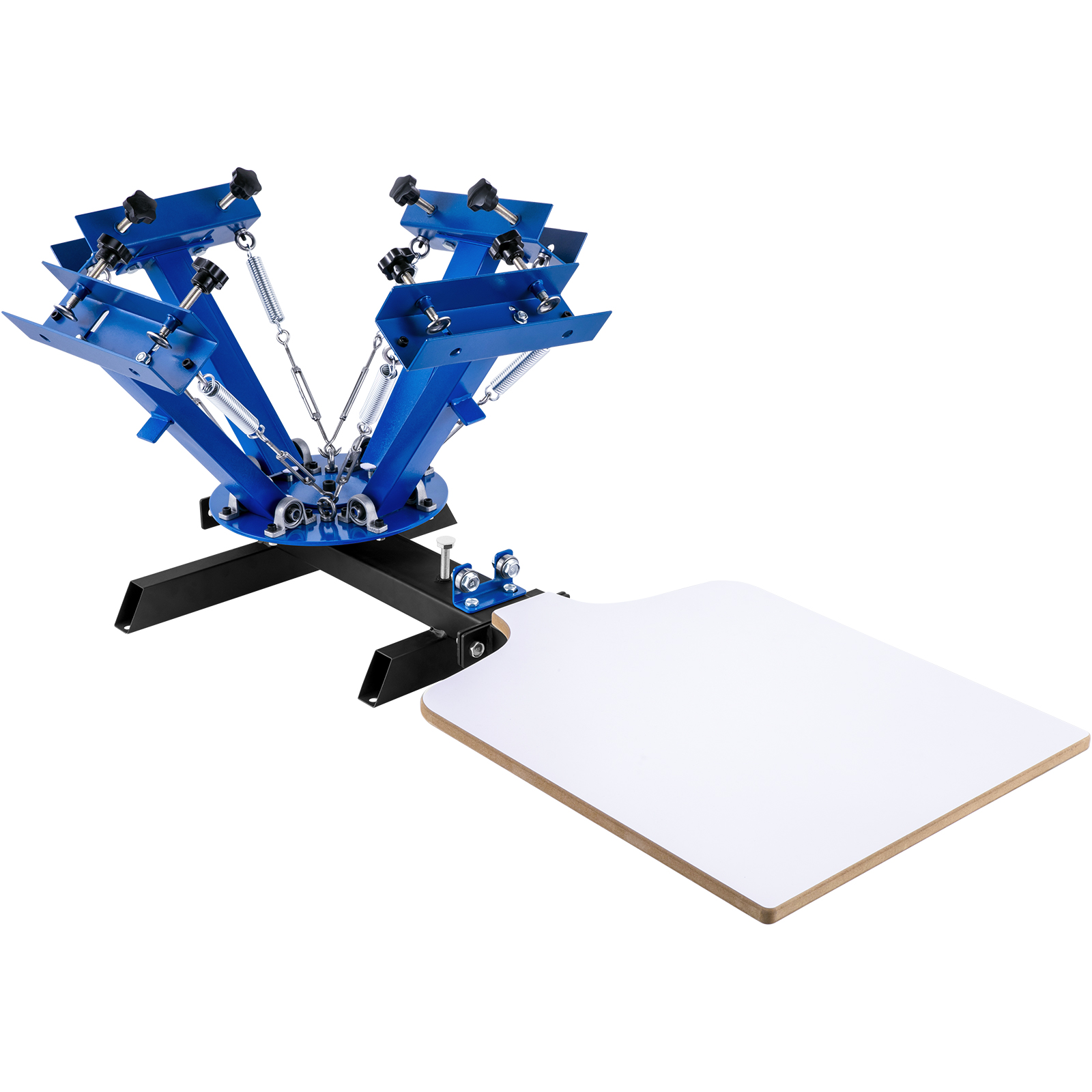 1 Farbe Siebdruck Druckmaschine 1 Station Presse Drucker DIY Shirt Ausrüstung 