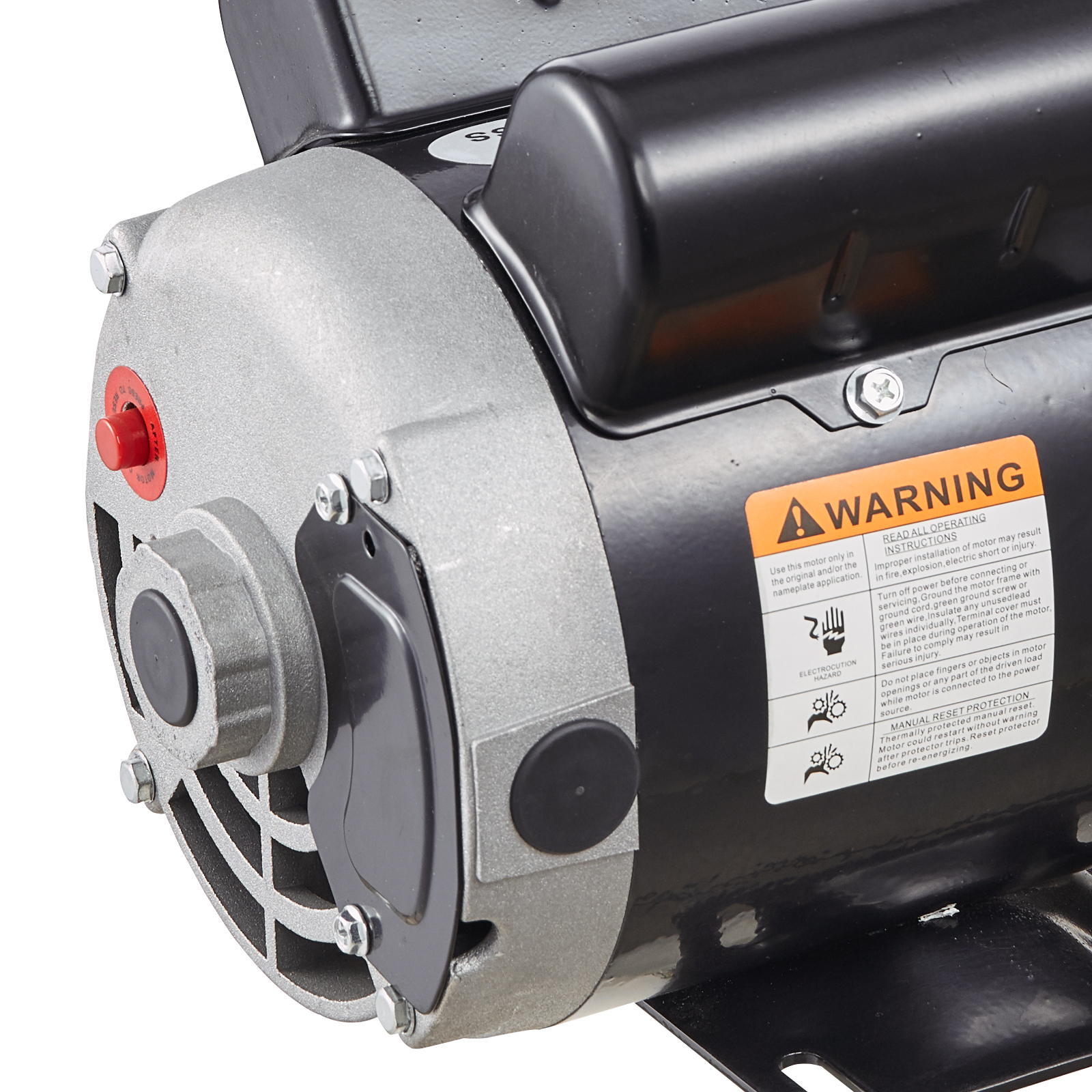 Air Compressor Motor, 3450RPM, CW/CCW Rotation