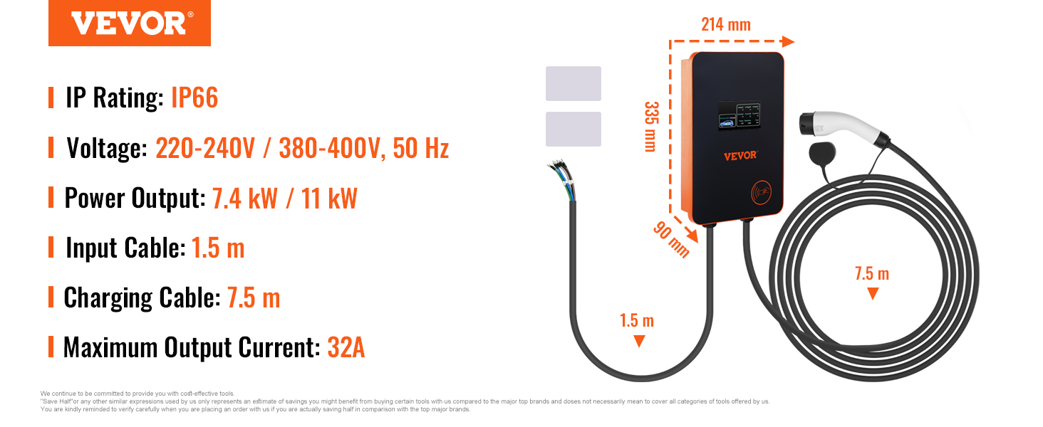 Borne de recharge et wallbox 11 kW : caractéristiques et prix