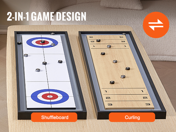 Lot De 24 Palets De Shuffleboard Miniature – Jeu De Table Intérieur/extérieur, Pour Tous âges - 6