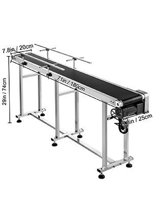 belt conveyor,PVC,71x7.8inch