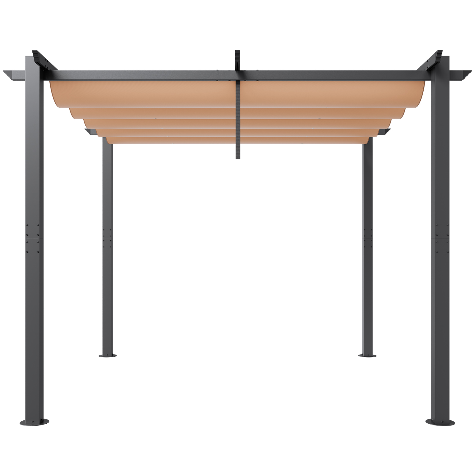 16x12ft 13x10 10x10 Aluminum Patio Pergola w/ Sun Shade Cover Retractable Canopy - Picture 13 of 79