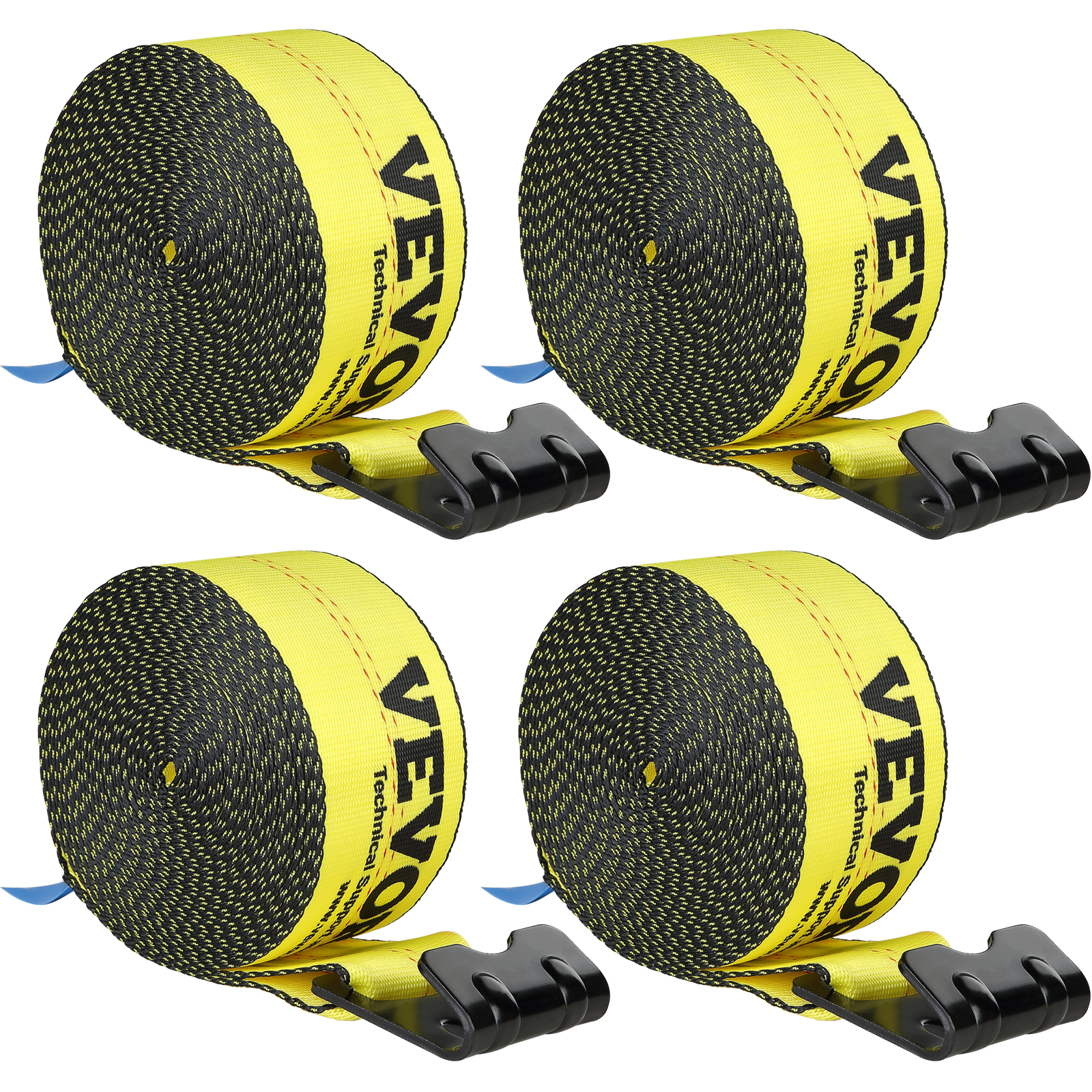 Winch straps,4-inch,6000 lbs