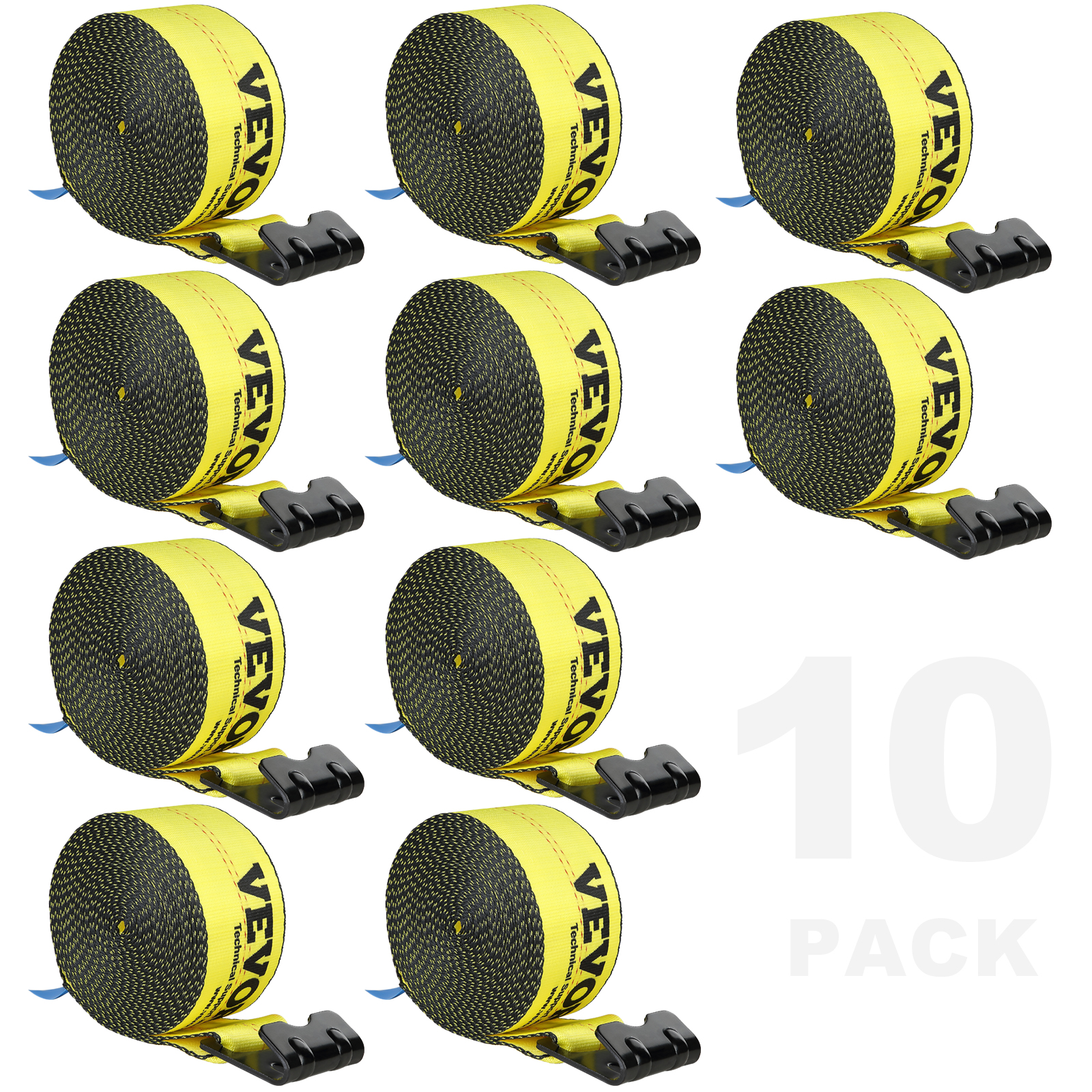 Winch straps,4-inch,6000 lbs