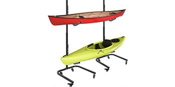 VEVOR Freestanding Kayak Storage Rack, 200 LBS Load-Bearing Capacity ...