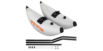 Estabilizador estabilizador de kayak, 2 piezas, PVC