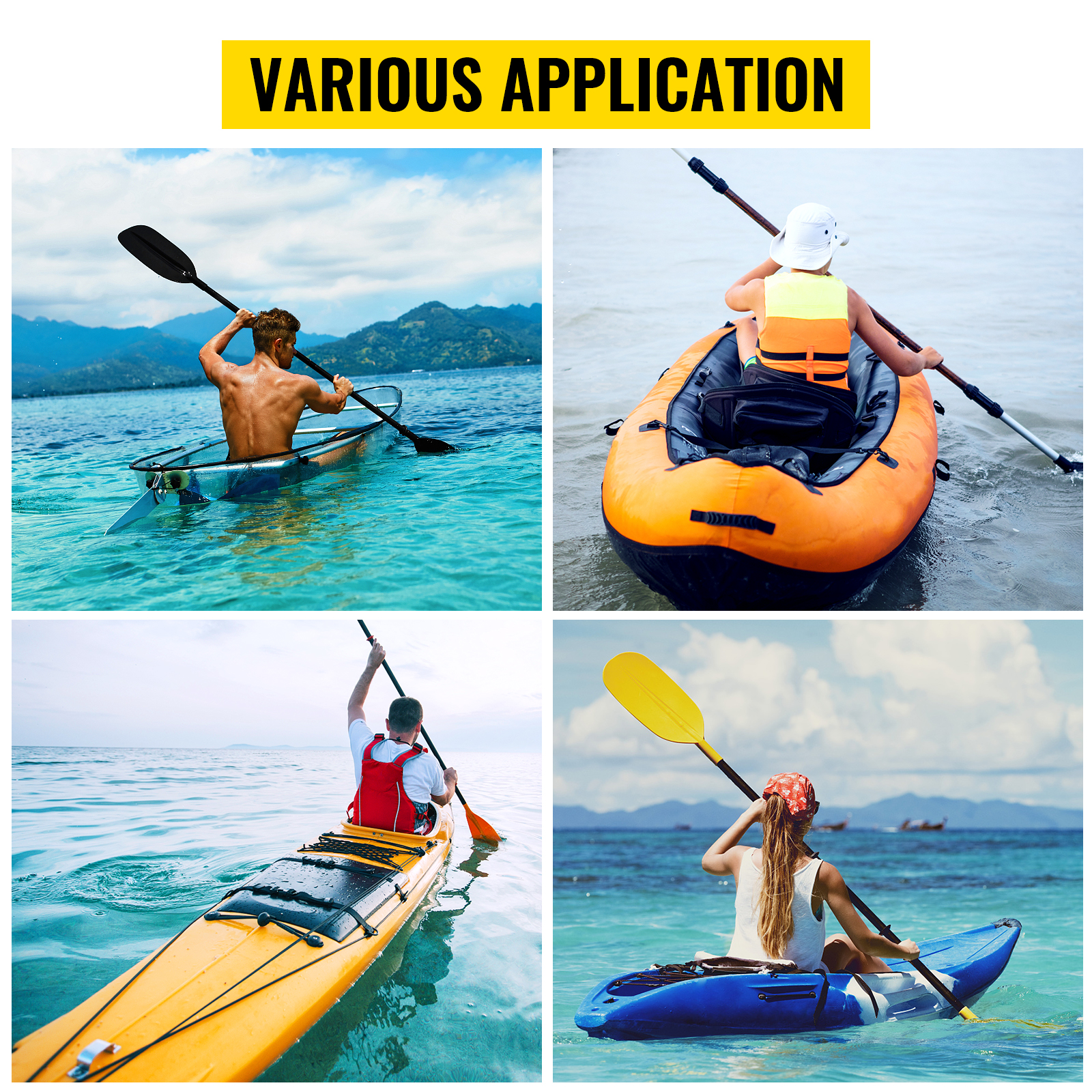 2Pcs Kayak Outrigger Stabilizers Inflatable Kayak Outrigger Marine Boat  Canoe PVC Outrigger Arms Stabilizer System Portable Kayak Stabilizer  Sidekicks