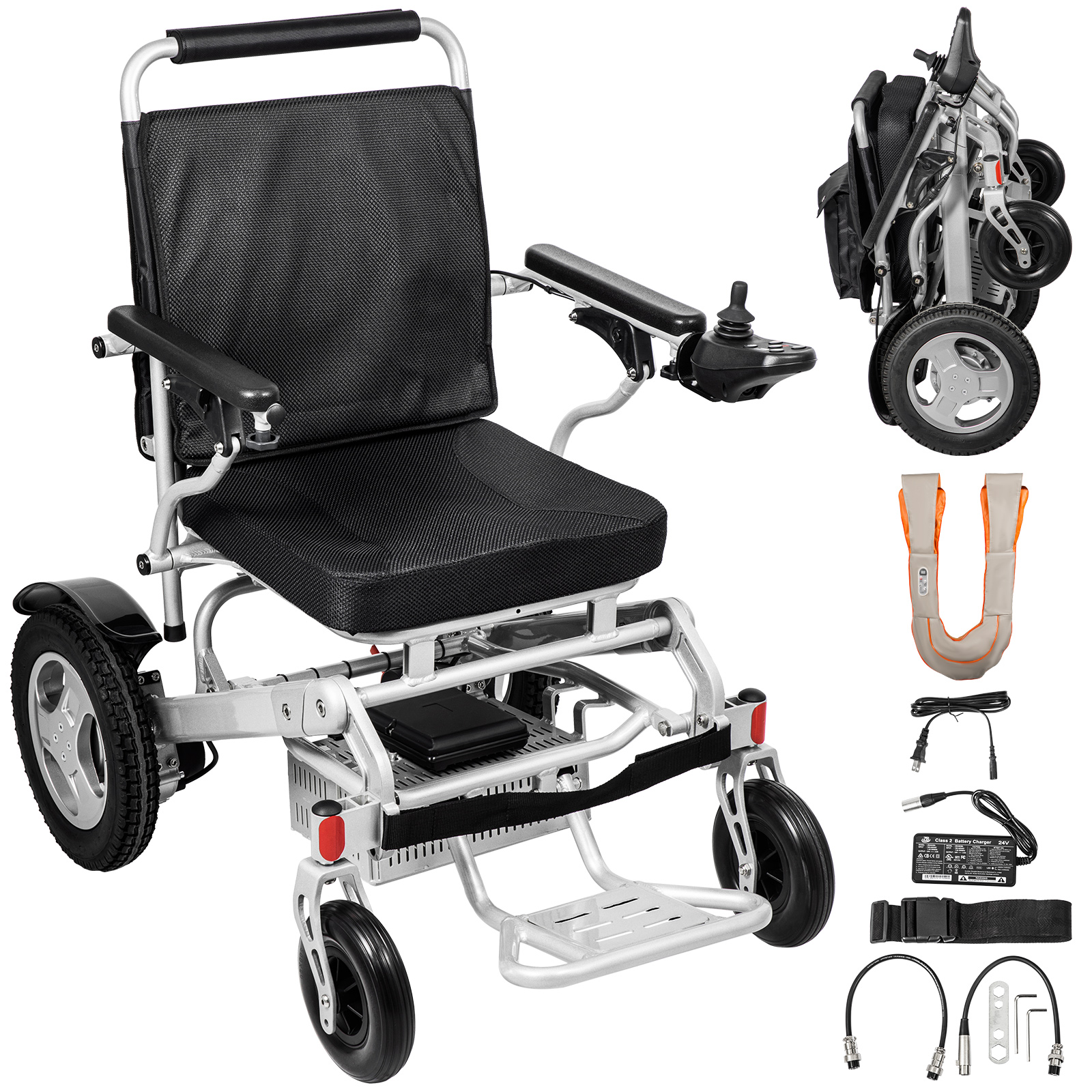 Verrijken Vergelding Perfect Elektrische rolstoel trap klimmer, elektrische opvouwbare rolstoel,  zilverachtig | VEVOR NL