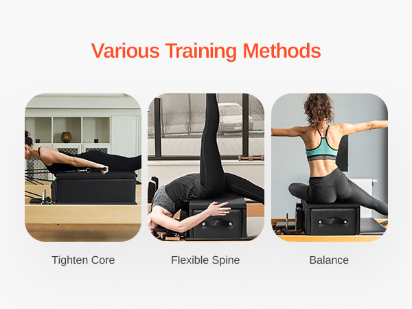 Pilates Reformer Workout Box Exercise Box For Home Workouts