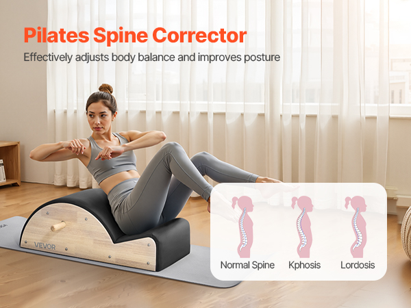 Pilates Spine Corrector - Pilates Barrels - Pilates Arc