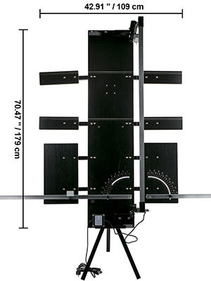 Styroporschneider, 42 cm Dicke, 0-90 °