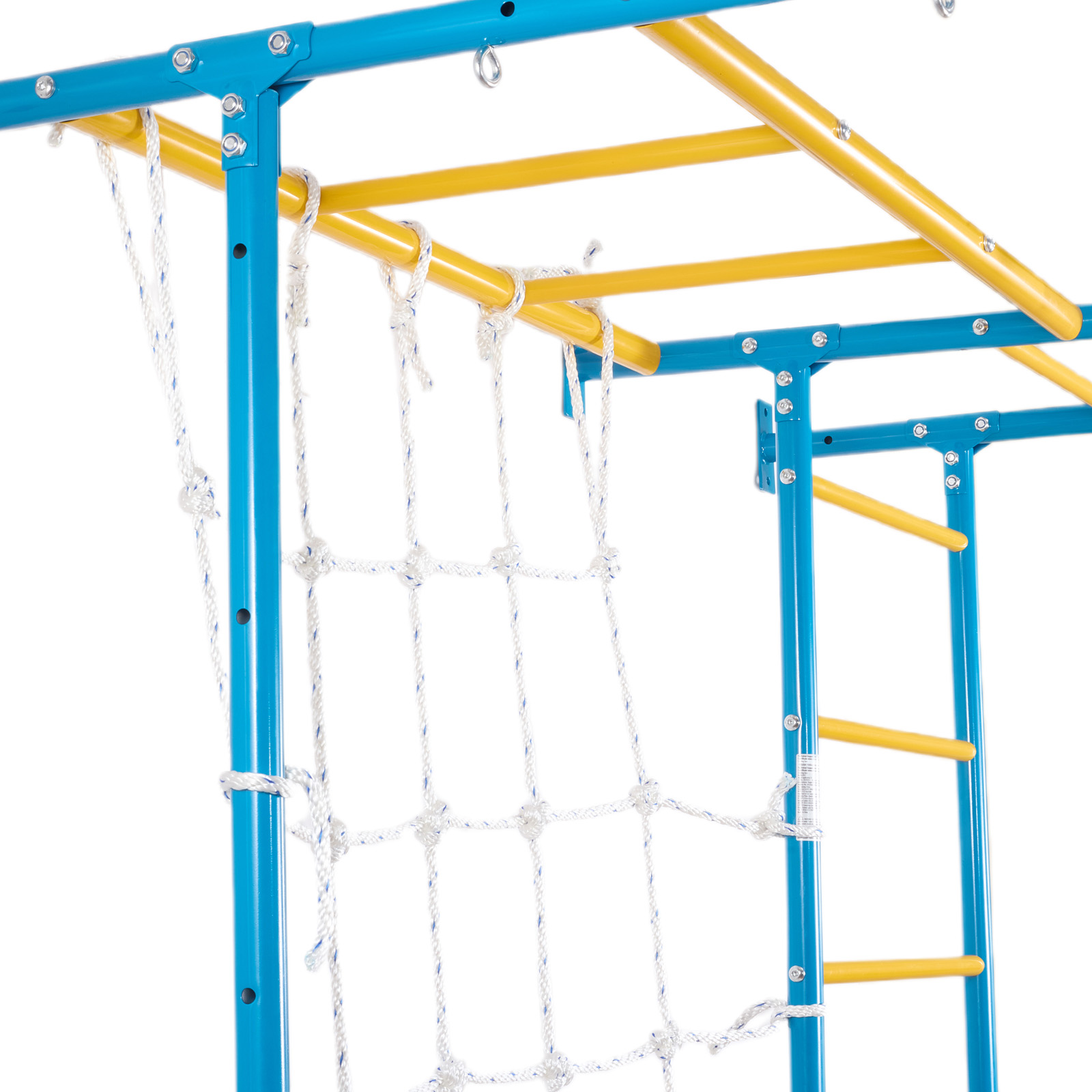 Swedish Ladder Wall Gym 5/7/8 in 1 Wooden Indoor Playground Climbing Toys