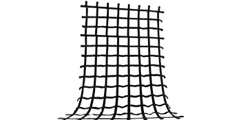 VEVOR Climbing Cargo Net, 11' x 6' Playground Climbing Net, Polyester Material, Ladder, Swingset, Large Military Climbing Cargo Net for Kids & Adult, Indoor & Outdoor, Treehouse, Jungle Gyms