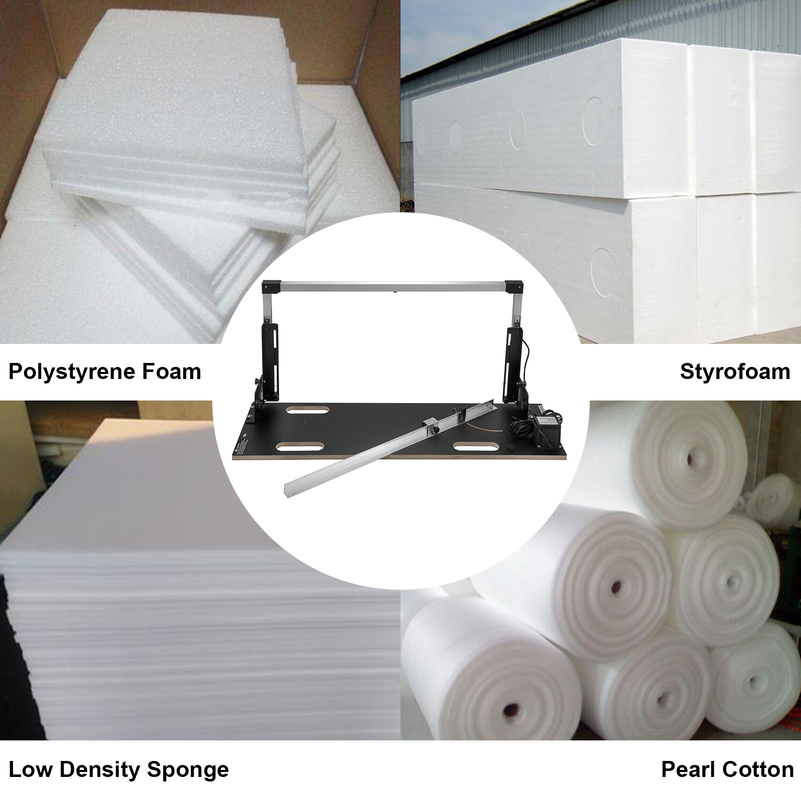 VEVOR Machine Découpe Polystyrène Découpeuse Mousse 6 Fils Chauffants — free download