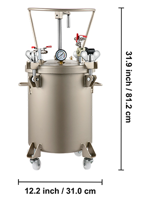Vevor 20 L R servoir De Pression Pot De Pression De Peinture A rosol vevor-20-l-r-servoir-de-pression-pot-de-pression-de-peinture-a-rosol