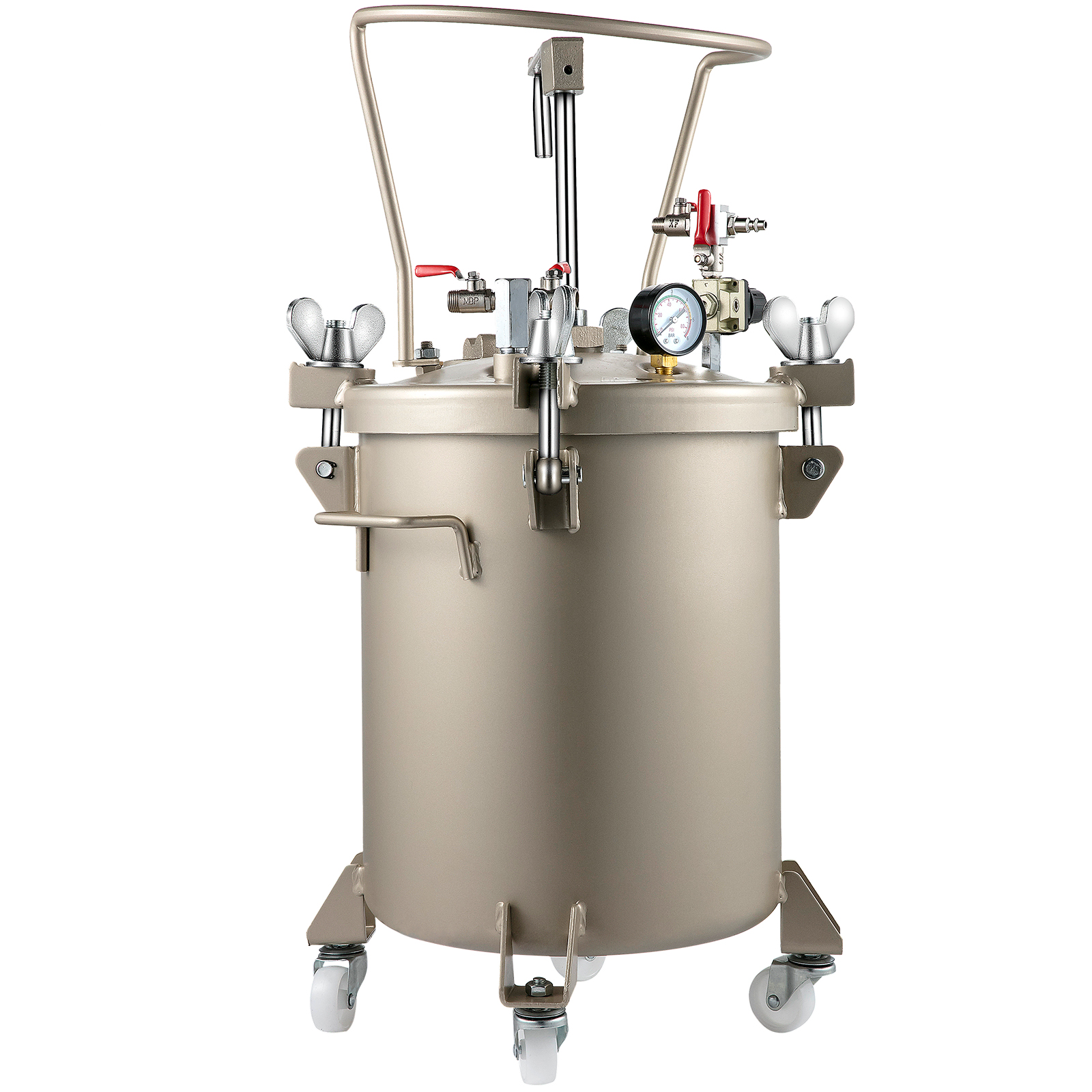 Vevor 8 Gal/30 L Spray Paint Pressure Pot Tank Manual Air Paint