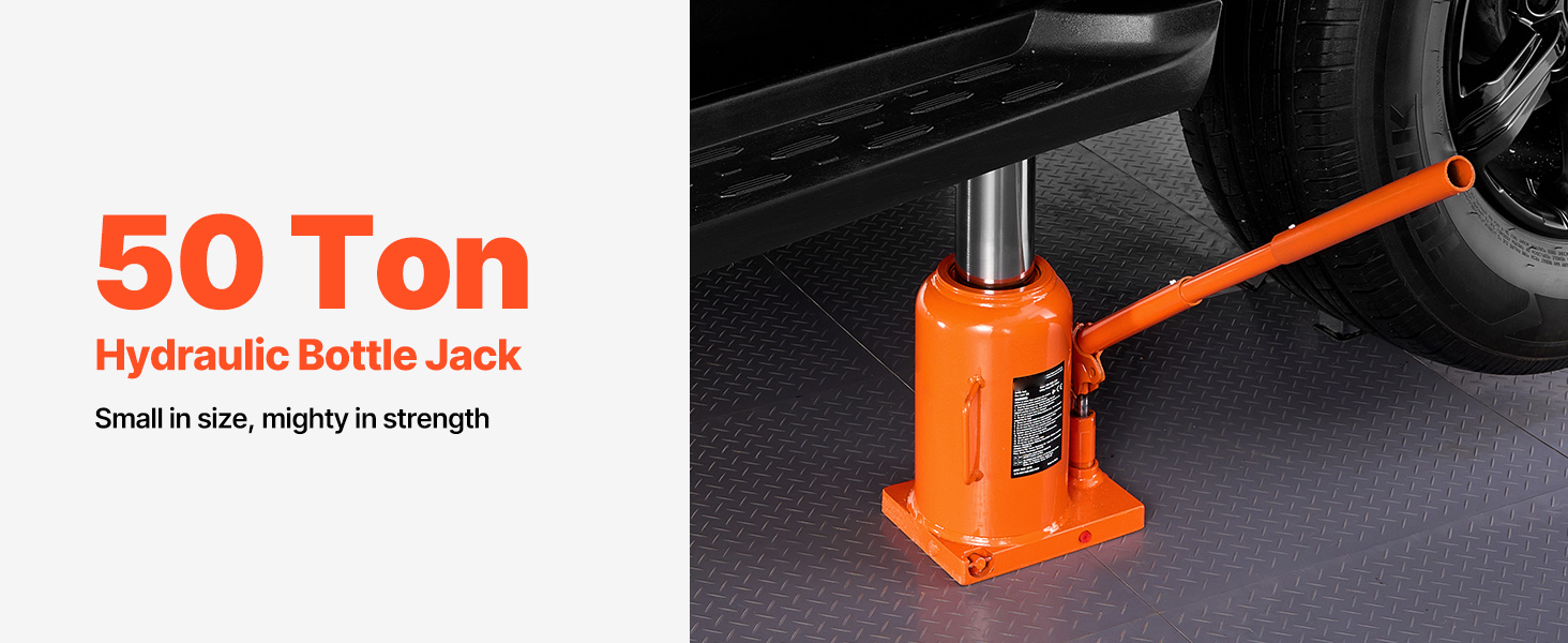 Bottle Jack 50 Ton Manual High Lift Automotive Car Repair Shop | eBay
