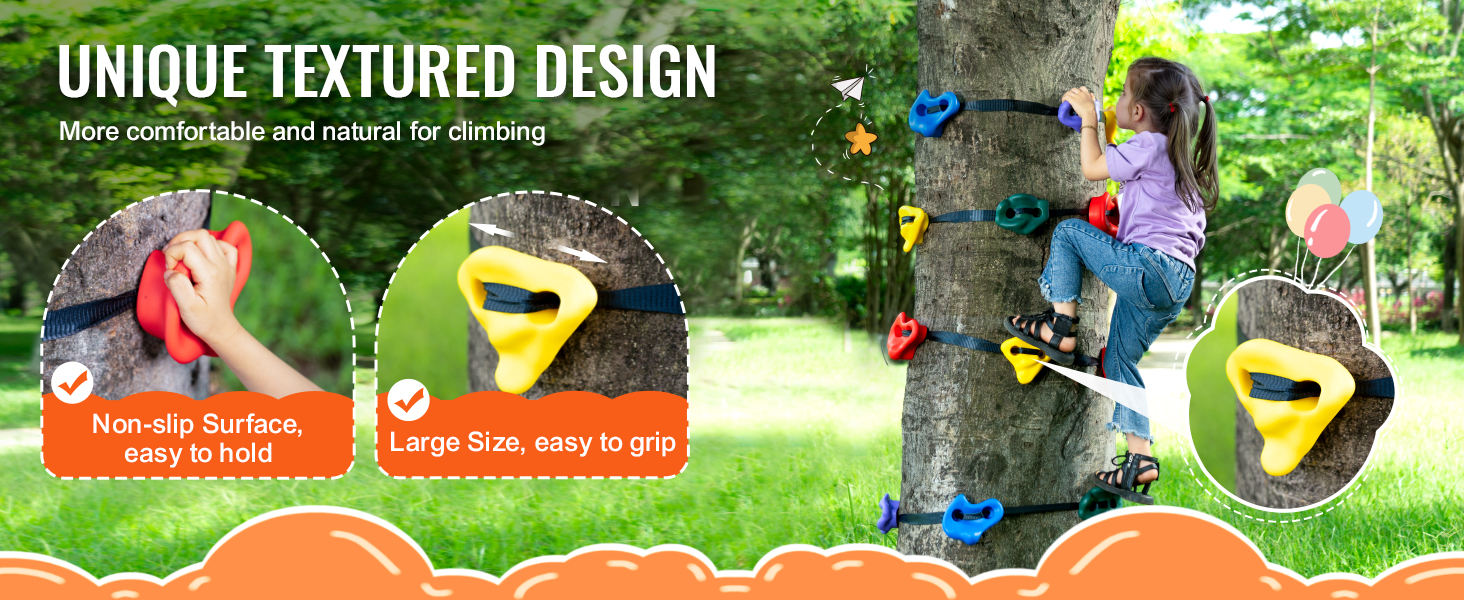 Kit Arrampicata Alberi VEVOR - 20 Prese Ninja Per Bambini E Adulti Con Kit Arrampicata Alberi VEVOR - 20 Prese Ninja Per Bambini E Adulti Con