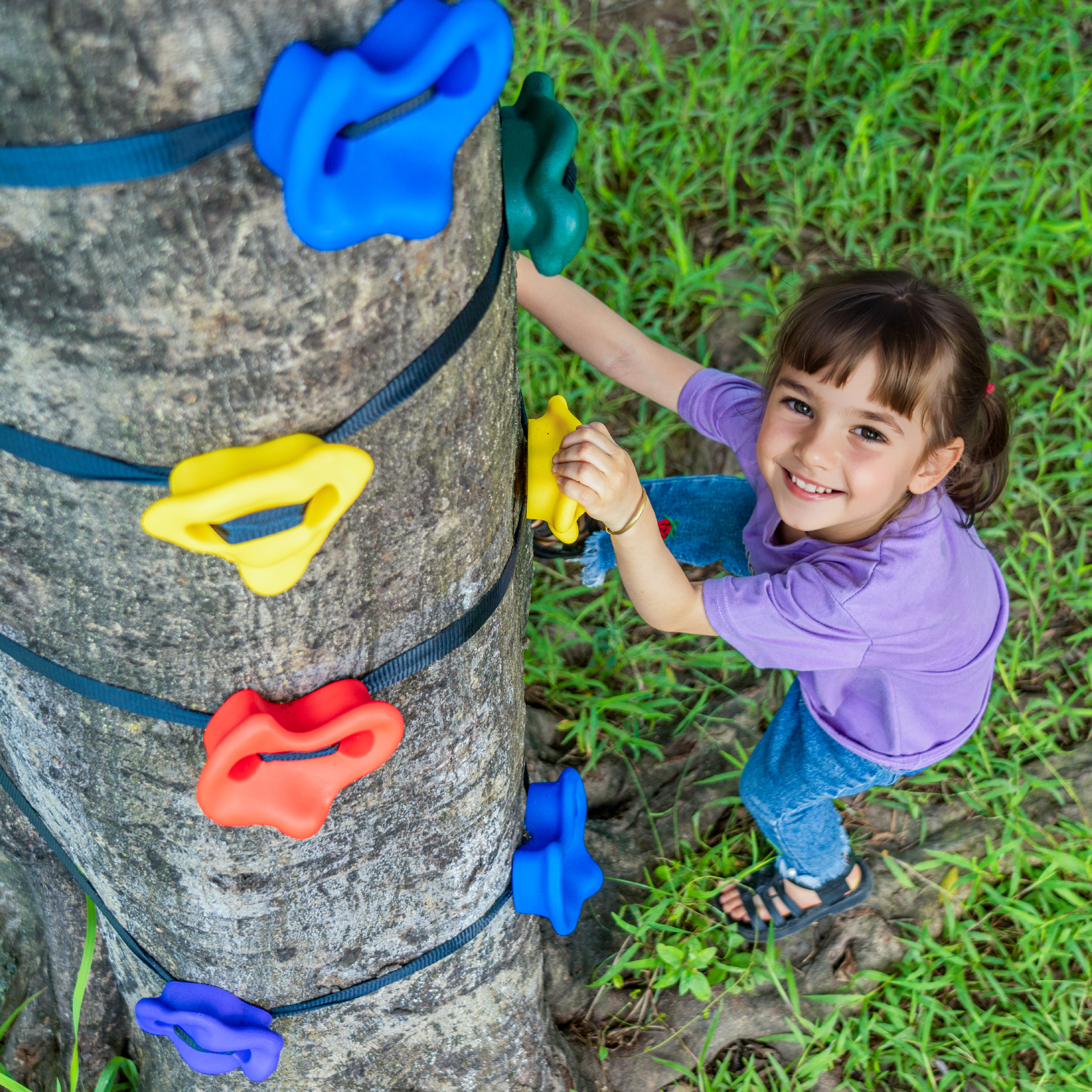 VEVOR 25/32/72/12/20pcs Rock/Tree Climbing Holds Climbing Rocks Handles Hardware - Picture 94 of 98
