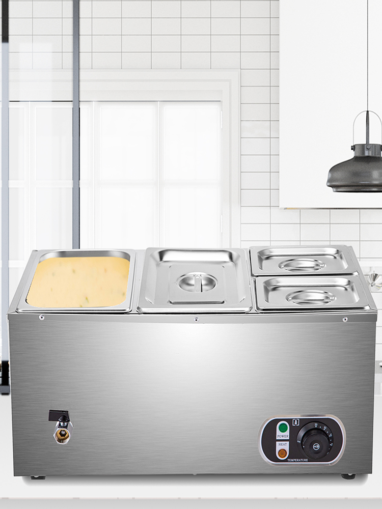 Produktbild von LACOR Bain Marie Edelstahl - Speisewärmer 1/1 Mit Deckel