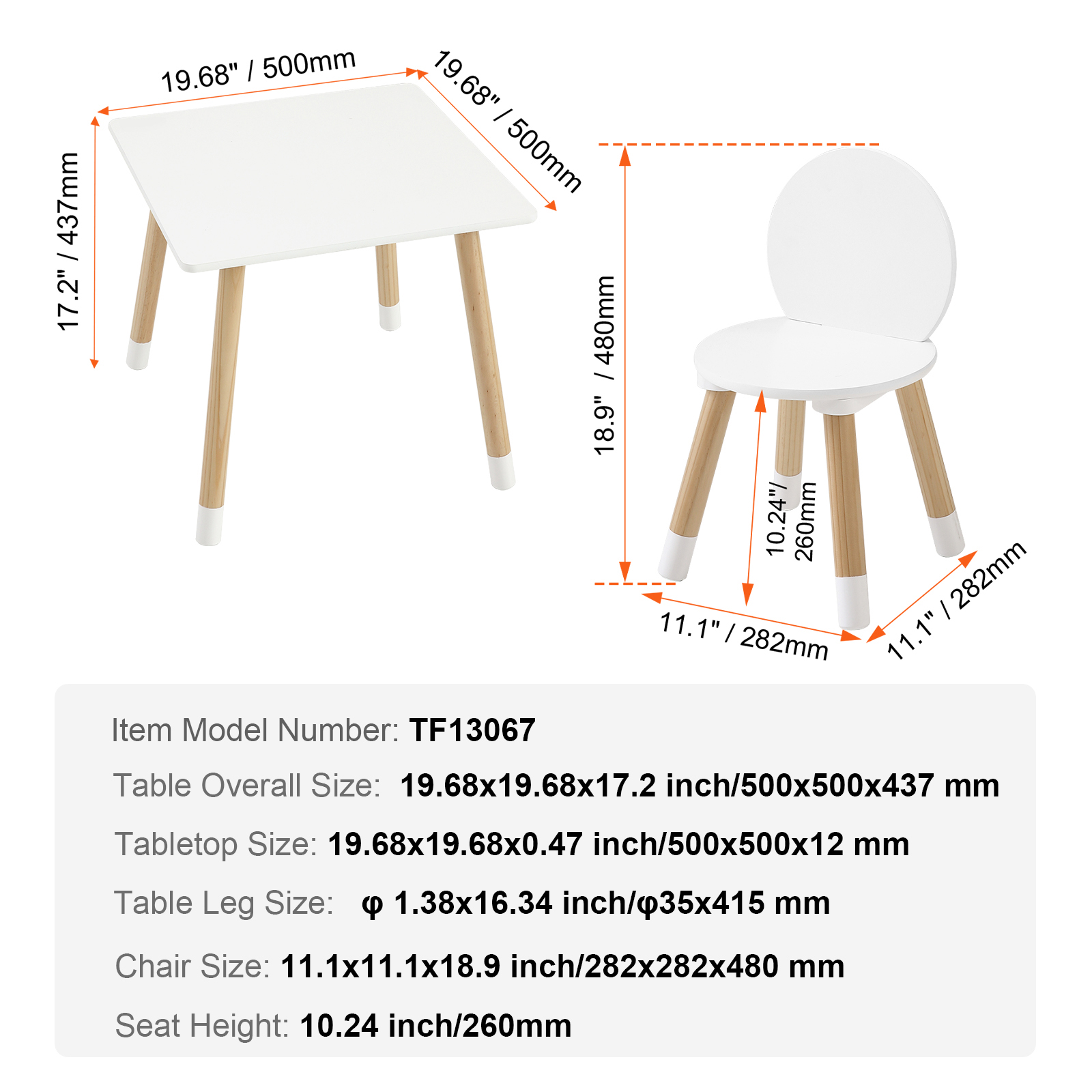 Uimoso Kids Table & 2/4 Chairs/Bench Set Wooden/Toddler/Height Adjustable Craft - Picture 8 of 61