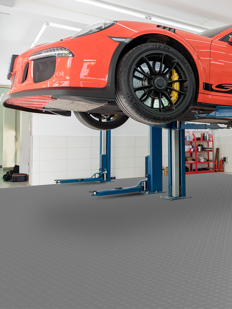 Interlocking Garage Flooring Tiles,25/50 Pack,Slide-resistant